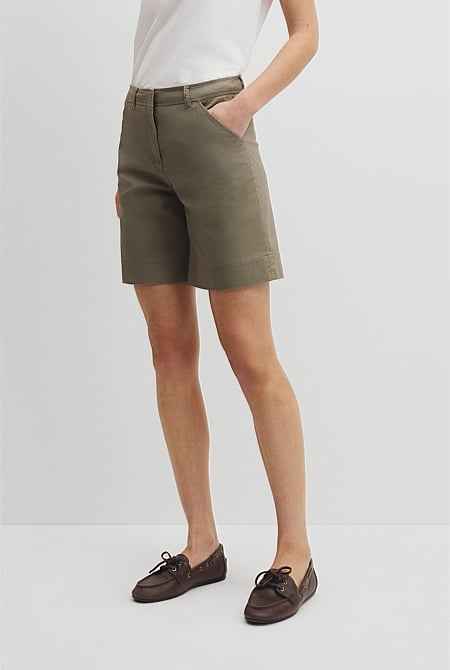 Australian Cotton Essential Twill Short