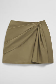 Bow Drape Skirt