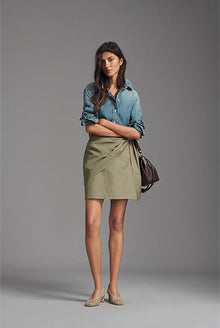 Bow Drape Skirt
