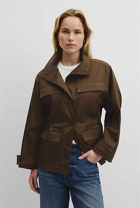 Cinched Utility Jacket