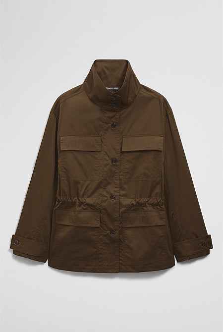 Cinched Utility Jacket