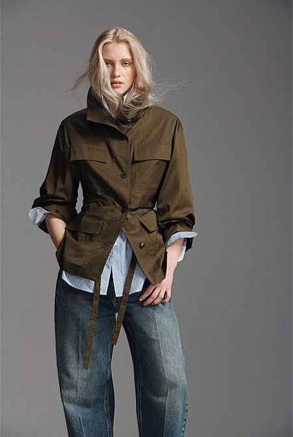 Cinched Utility Jacket