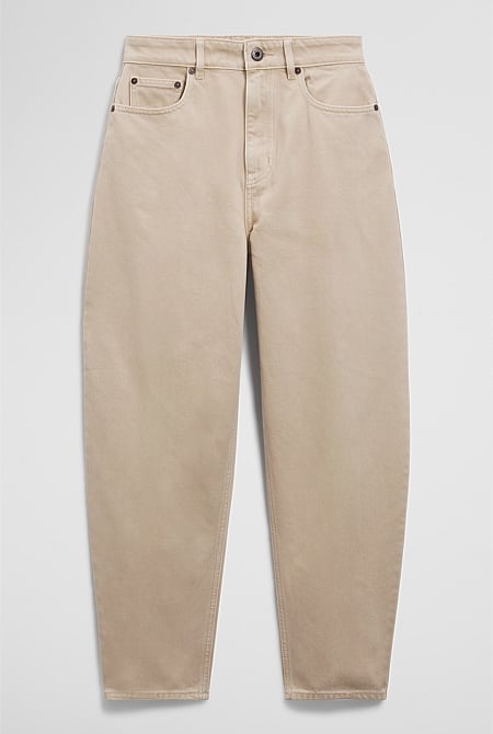 Tapered Barrel Jean