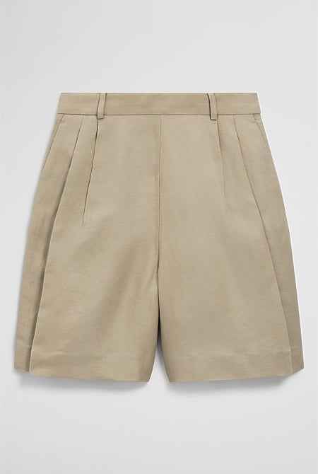 Twill Suit Short