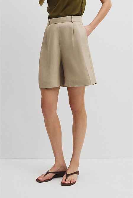 Twill Suit Short