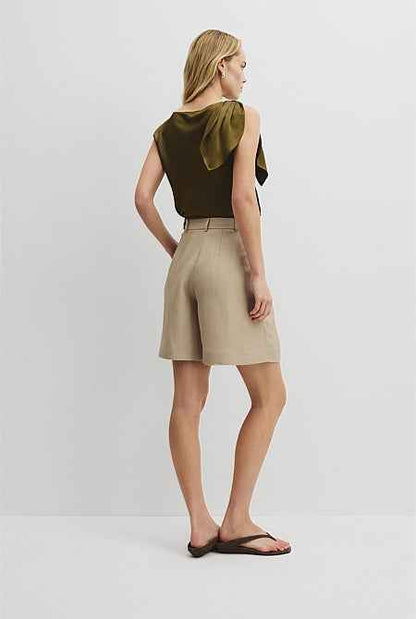 Twill Suit Short