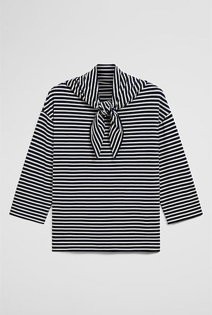 Australian Cotton Scarf Crop Sleeve T-Shirt