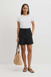 Pull On Linen Short