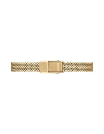 Quadro Mini Stainless Steel Watch in Gold