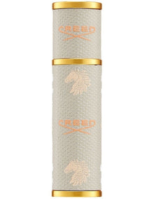 Refillable Travel Leather Atomiser in Beige 5ml