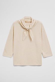 Australian Cotton Scarf Crop Sleeve T-Shirt