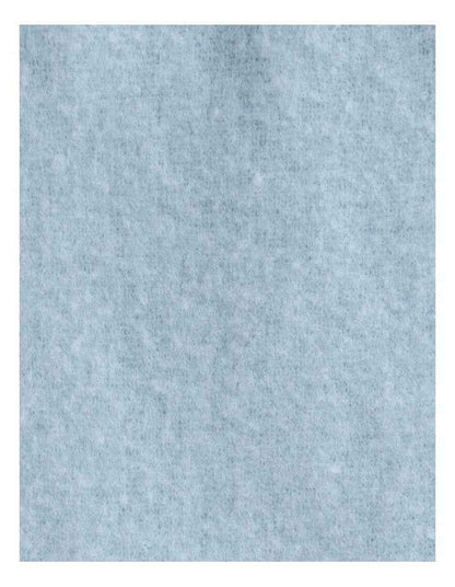 Faux Mohair Throw in Baby Blue