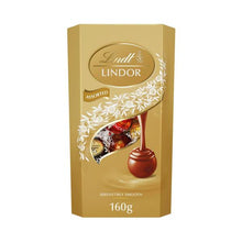LINDT LINDOR ASSORTED CHOCOLATE CORNET 160G