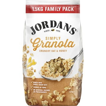 Jordans Simply Granola Crunchy Oat & Honey 1.5kg