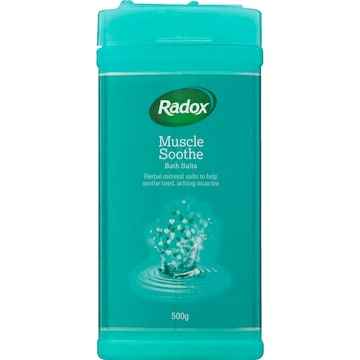 Radox Mineral Herbal Bath Salts Muscle Soothe 500g
