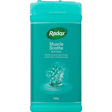 Radox Mineral Herbal Bath Salts Muscle Soothe 500g