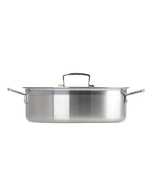 Classic 3-Ply Sauteuse 28cm in Stainless Steel