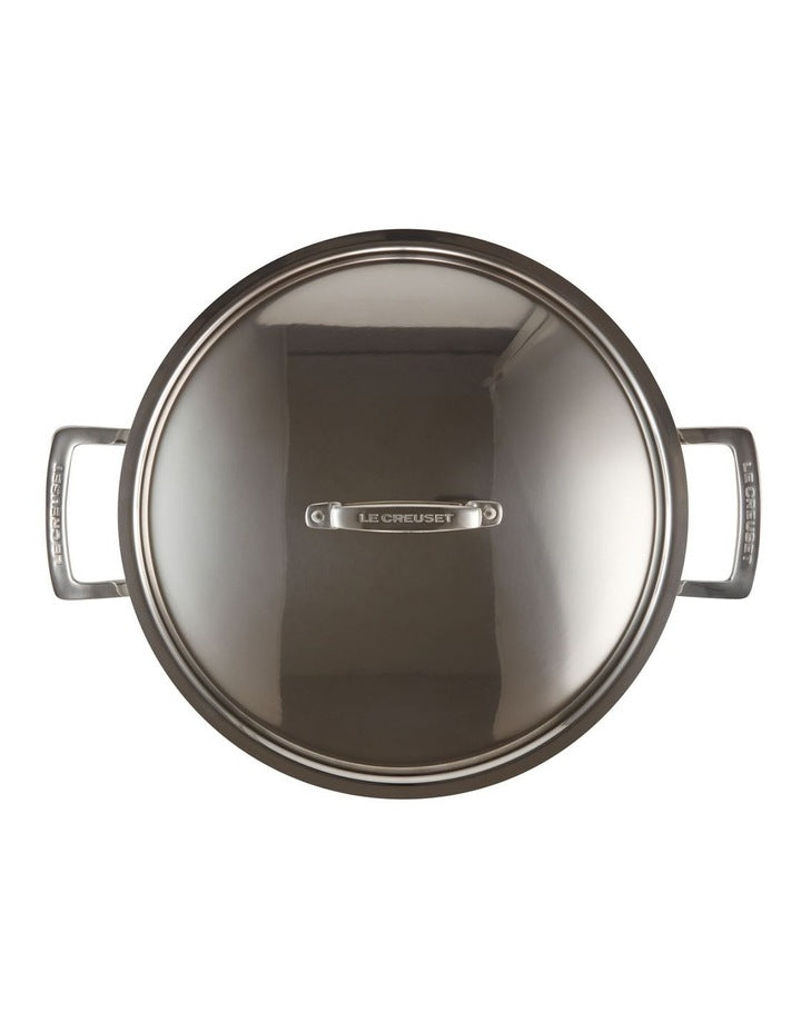 Classic 3-Ply Sauteuse 28cm in Stainless Steel