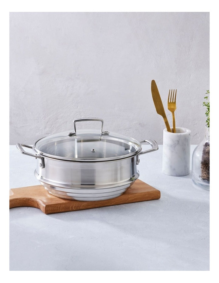 Classic 3-Ply Multi-Steamer 20-24cm in Stainless Steel