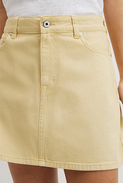 Denim Mini Skirt