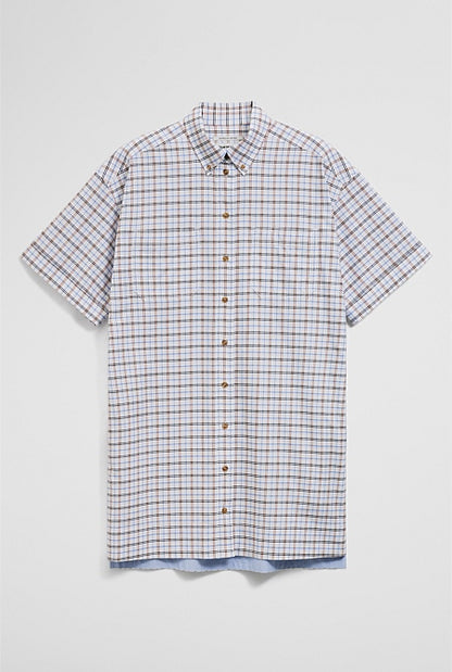 Short Sleeve Oxford Shirt Dress