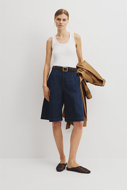 Scoop Neck Rib Tank