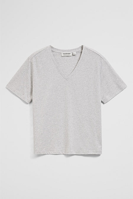 Australian Cotton V-Neck T-Shirt