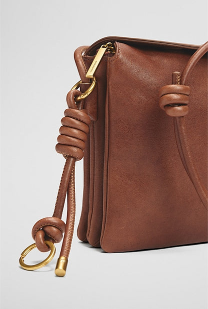 Nikita Leather Crossbody Bag