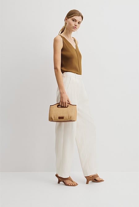 Top Handle Crossbody Bag