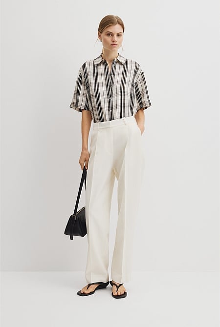 Pleat Front Pant