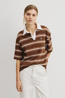 Stripe Rugby Polo