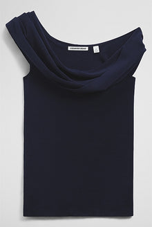Fold Over Knit Top