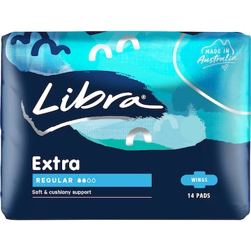 Libra Pads Extra Wings Regular 14 pack