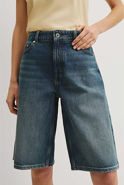 Denim Bermuda Short