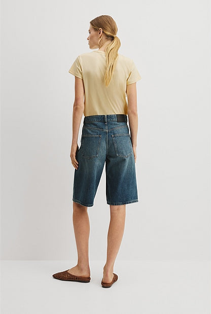 Denim Bermuda Short