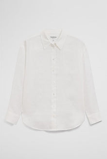 Relaxed Long Sleeve Linen Shirt