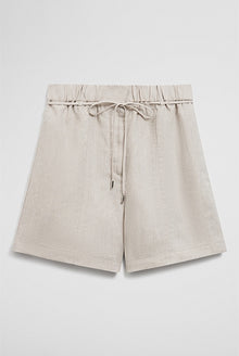 Pull On Linen Short