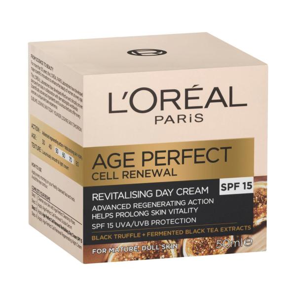 L'OREAL AGE PERFECT CELL RENEWAL DAY CREAM SPF15 50ML