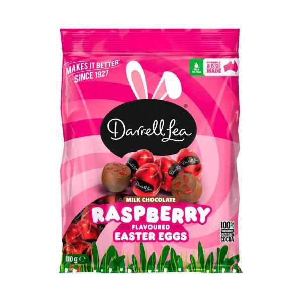 Raspberry Foiled Eggs