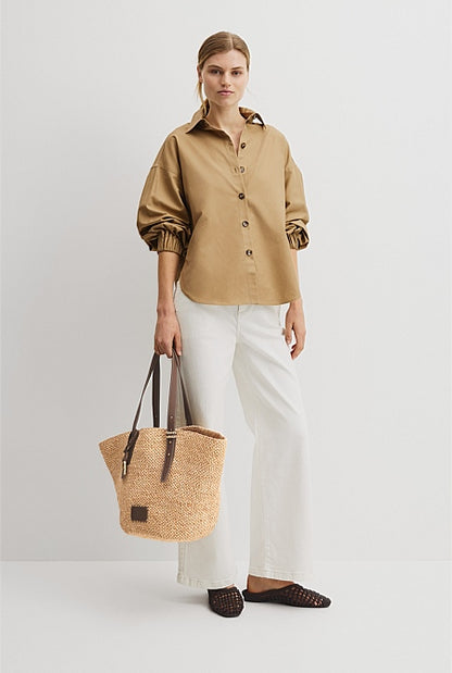 Contrast Stitch Shirt