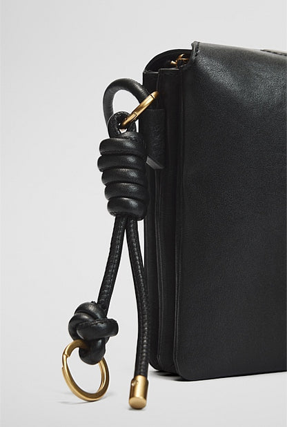 Nikita Leather Crossbody Bag