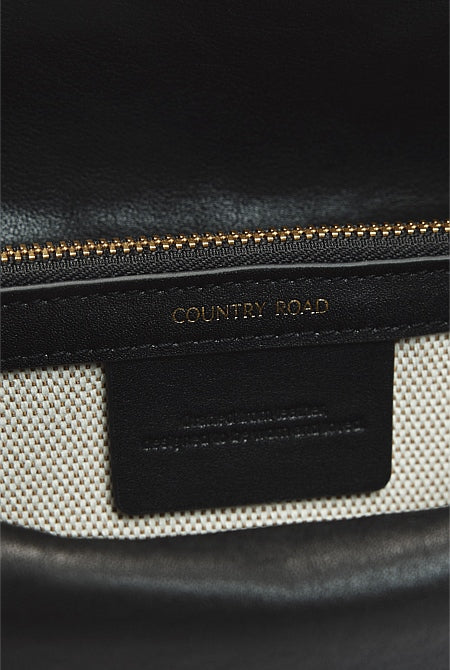 Nikita Leather Crossbody Bag