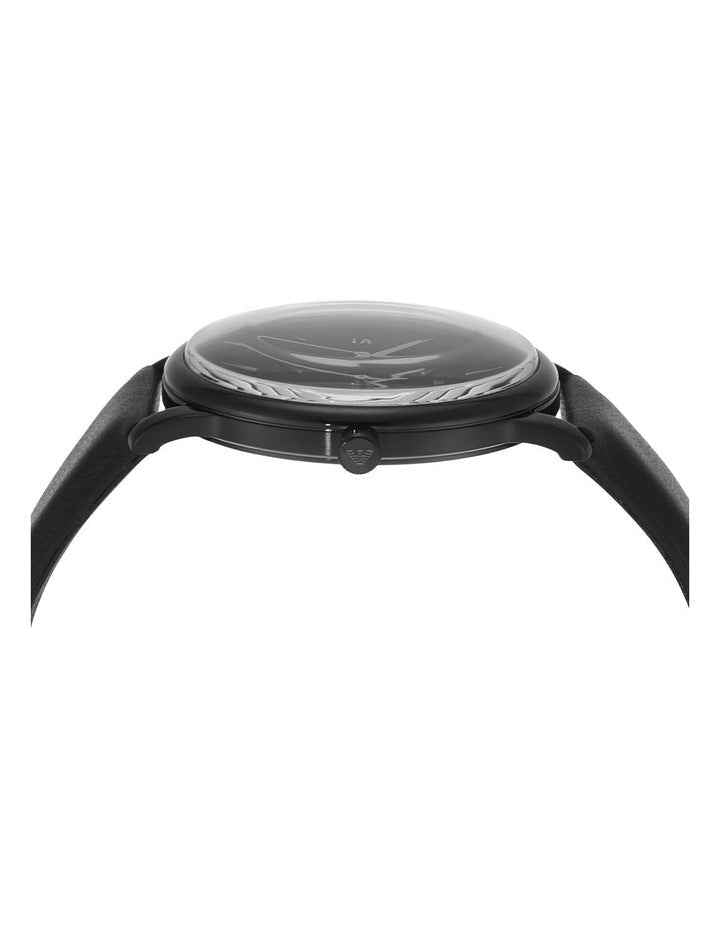 Stainless Steel AR11573 Analogue Watch in Black