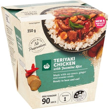Woolworths Teriyaki Chicken With Rice 350g