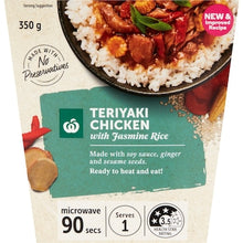 Woolworths Teriyaki Chicken With Rice 350g