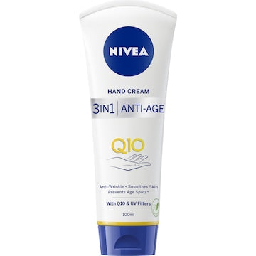 Nivea 3 In 1 Anti Age Care Hand Cream Enriched With Q10 100mL