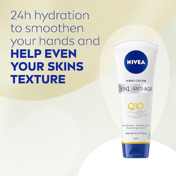 Nivea 3 In 1 Anti Age Care Hand Cream Enriched With Q10 100mL