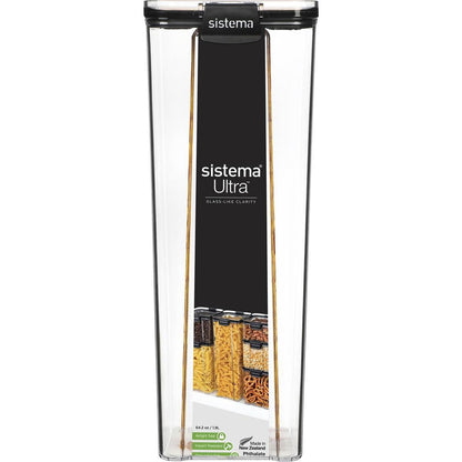 Sistema Ultra Clear Tritan Square Large 1.9l Each