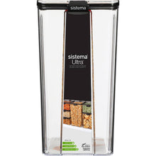Sistema Ultra Clear Tritan Square Large 4l Each