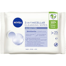 Nivea Micellar Biodegradable Face Cleansing Makeup Wipes 25 pack